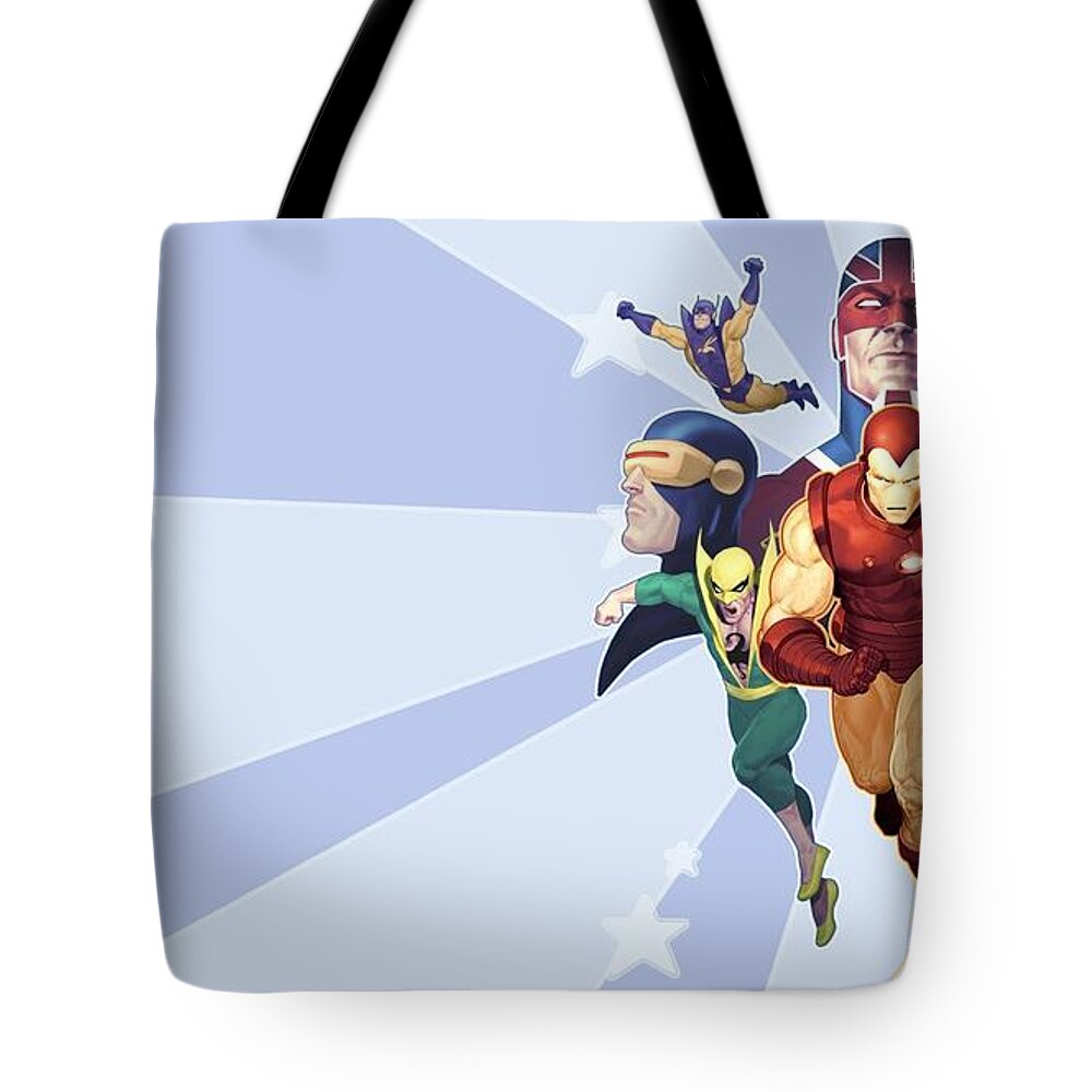 Marvel Comic Tote Bags