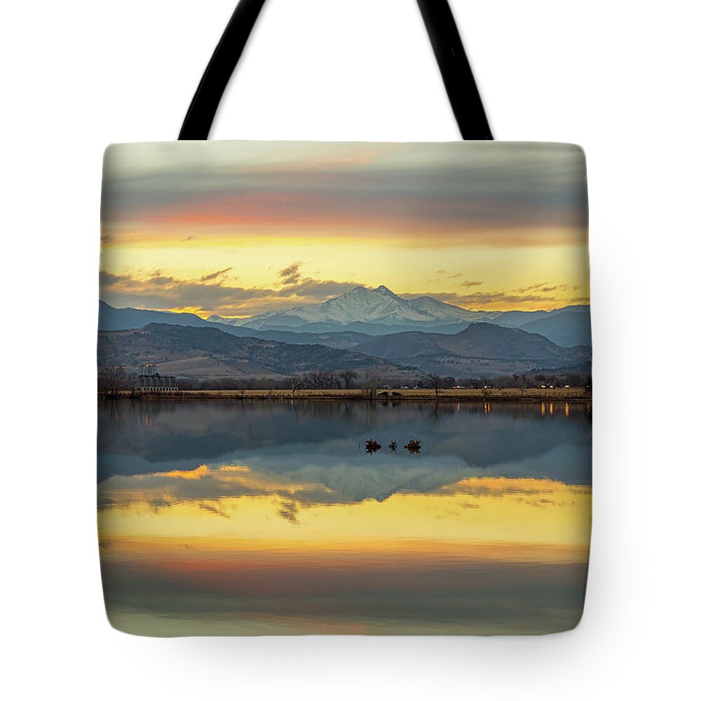 Scenic Tote Bag featuring the photograph Marvelous McCall Lake Reflections by James BO Insogna