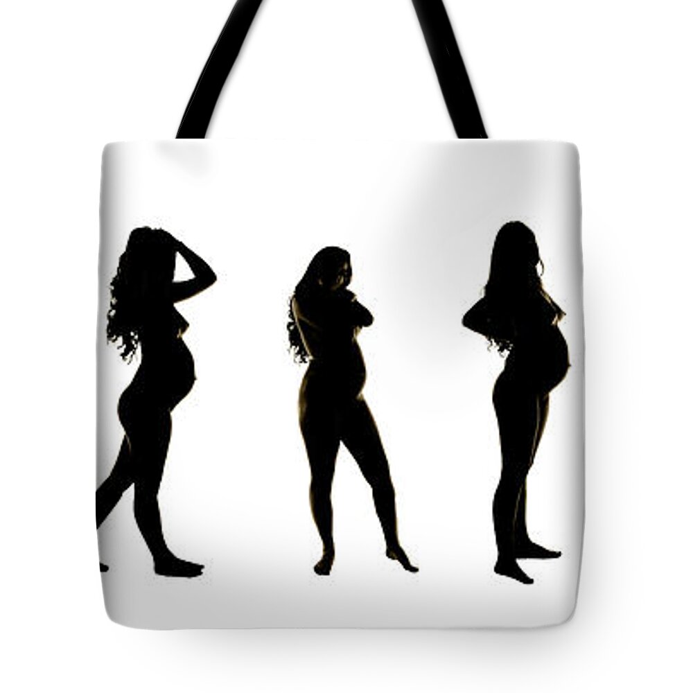 Maternity Tote Bag featuring the photograph Maternity 288 by Michael Fryd