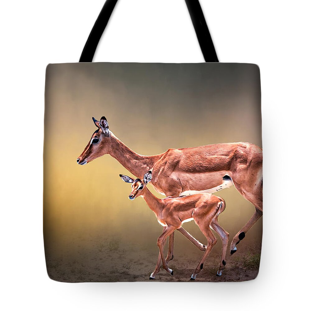Adult Tote Bag featuring the photograph Me and My Mom by Maria Coulson