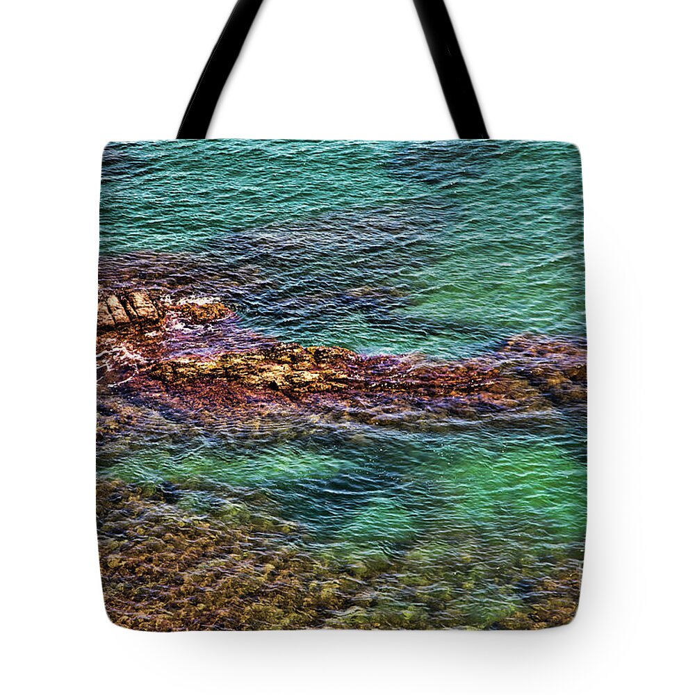 France Tote Bag featuring the photograph Mediterranean Sea by Chuck Kuhn