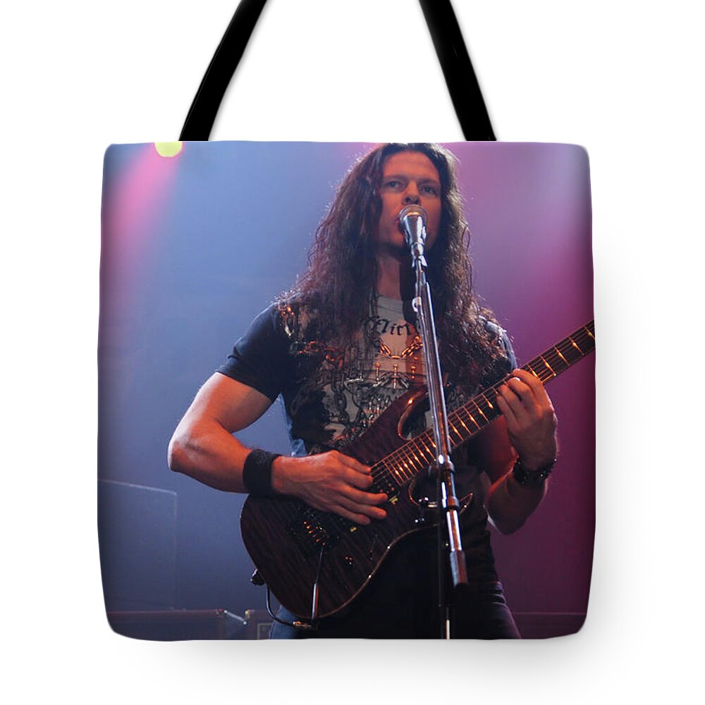 Megadeth Tote Bag featuring the digital art Megadeth by Super Lovely