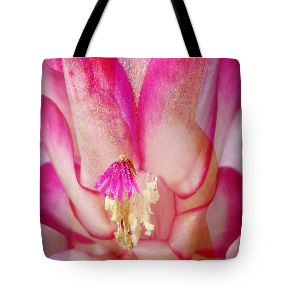 Fleurotica Art Tote Bag featuring the digital art Meld by Torie Tiffany