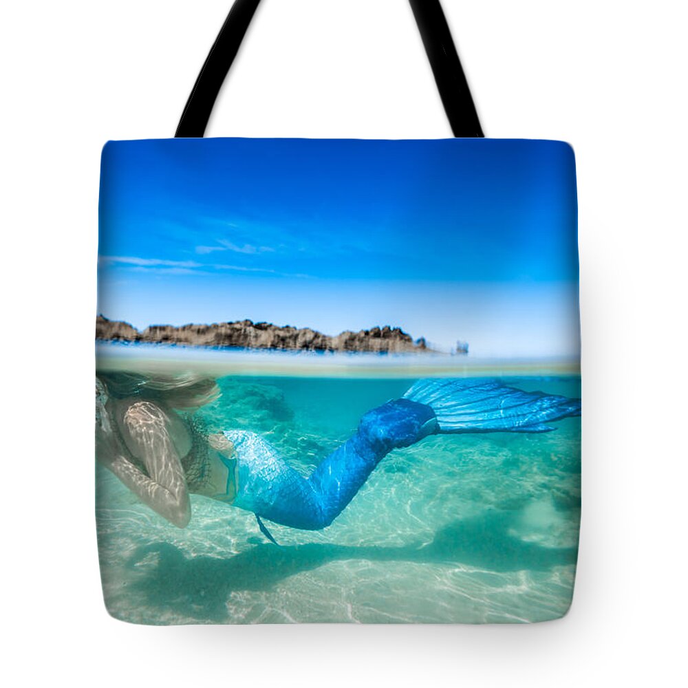 Mermaids Tote Bag featuring the photograph Mermaid Shells by Leonardo Dale