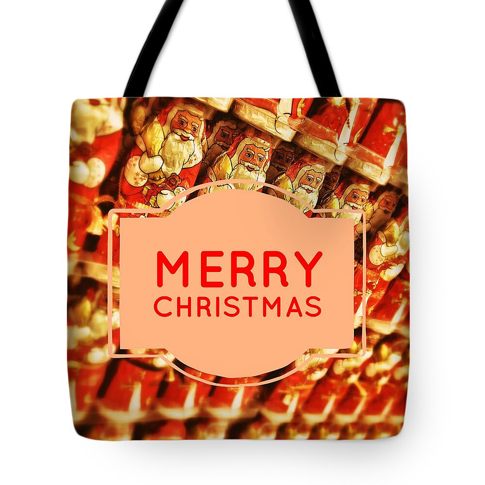 Christmas Tote Bag featuring the photograph Merry Christmas Card by Edward Fielding