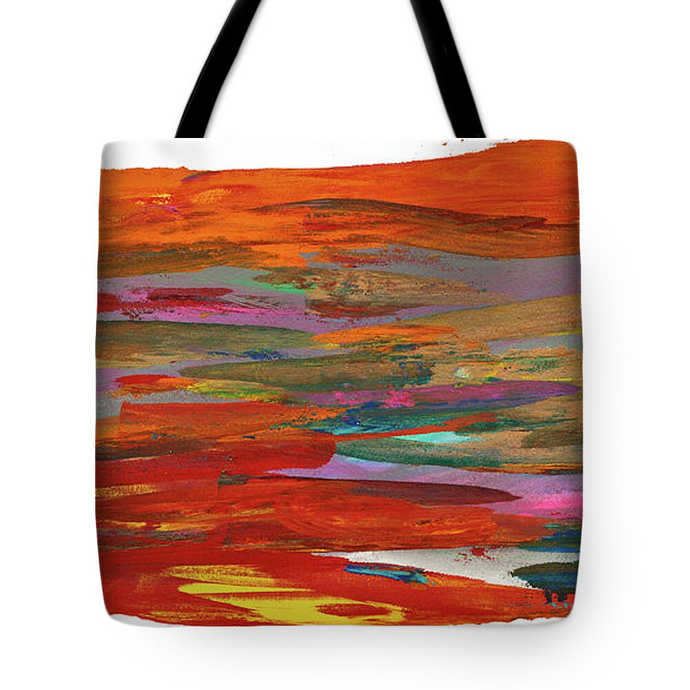Mesa Tote Bag featuring the painting Mesa Grande by Bjorn Sjogren