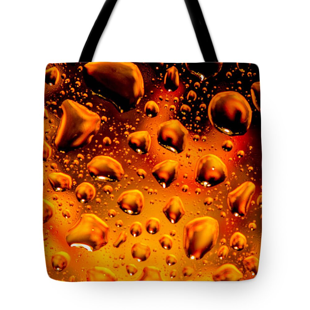 Water Drops Tote Bag featuring the photograph Meteor Diffusion by Bruce Pritchett