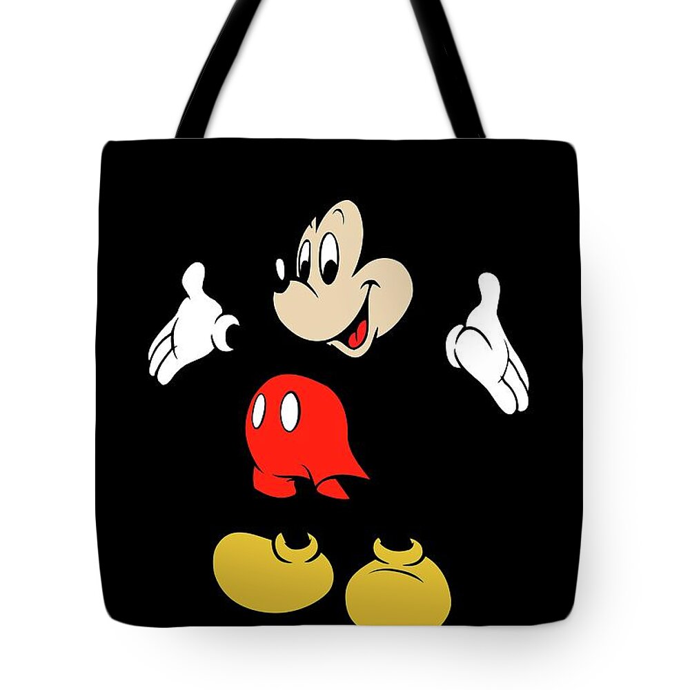 Mickey Tote Bag featuring the digital art Mickey by Movie Poster Prints