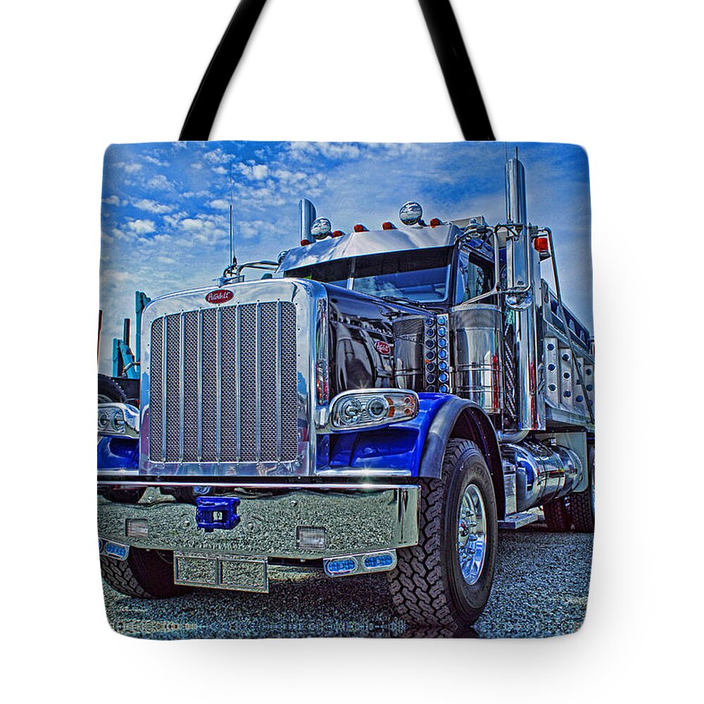Trucks Tote Bag featuring the photograph Midnight Blue by Randy Harris
