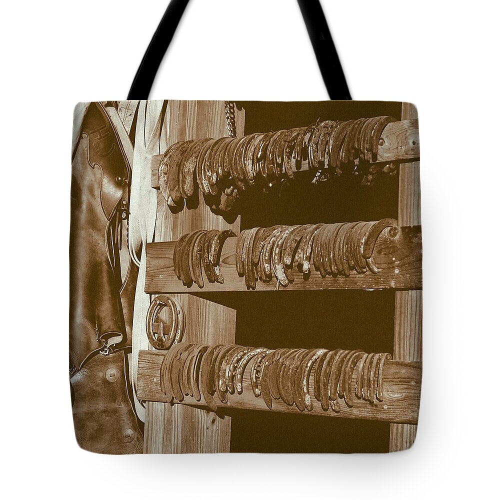 Rustic Tote Bag featuring the photograph Miles and Miles by Amanda Smith