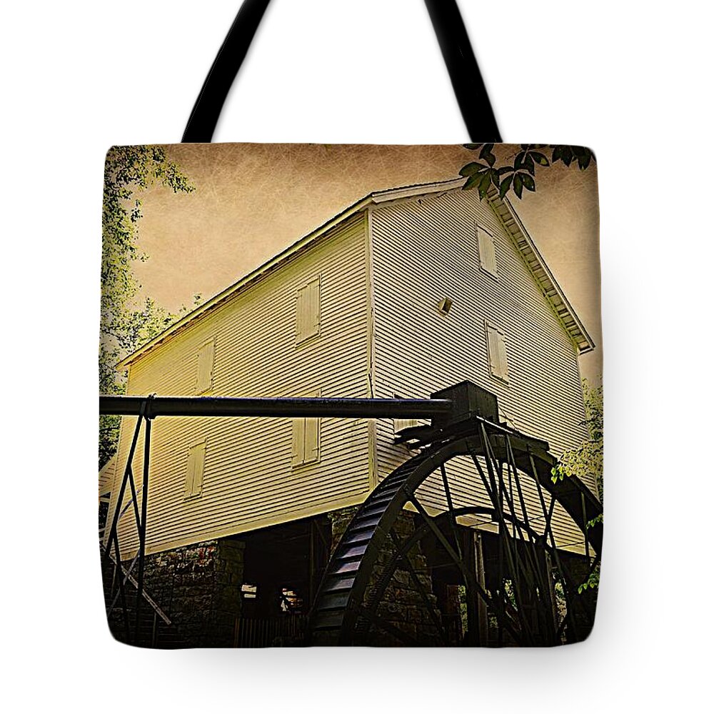  Tote Bag featuring the photograph Mill Springs GristMill, Monticello, KentuckY by Stacie Siemsen