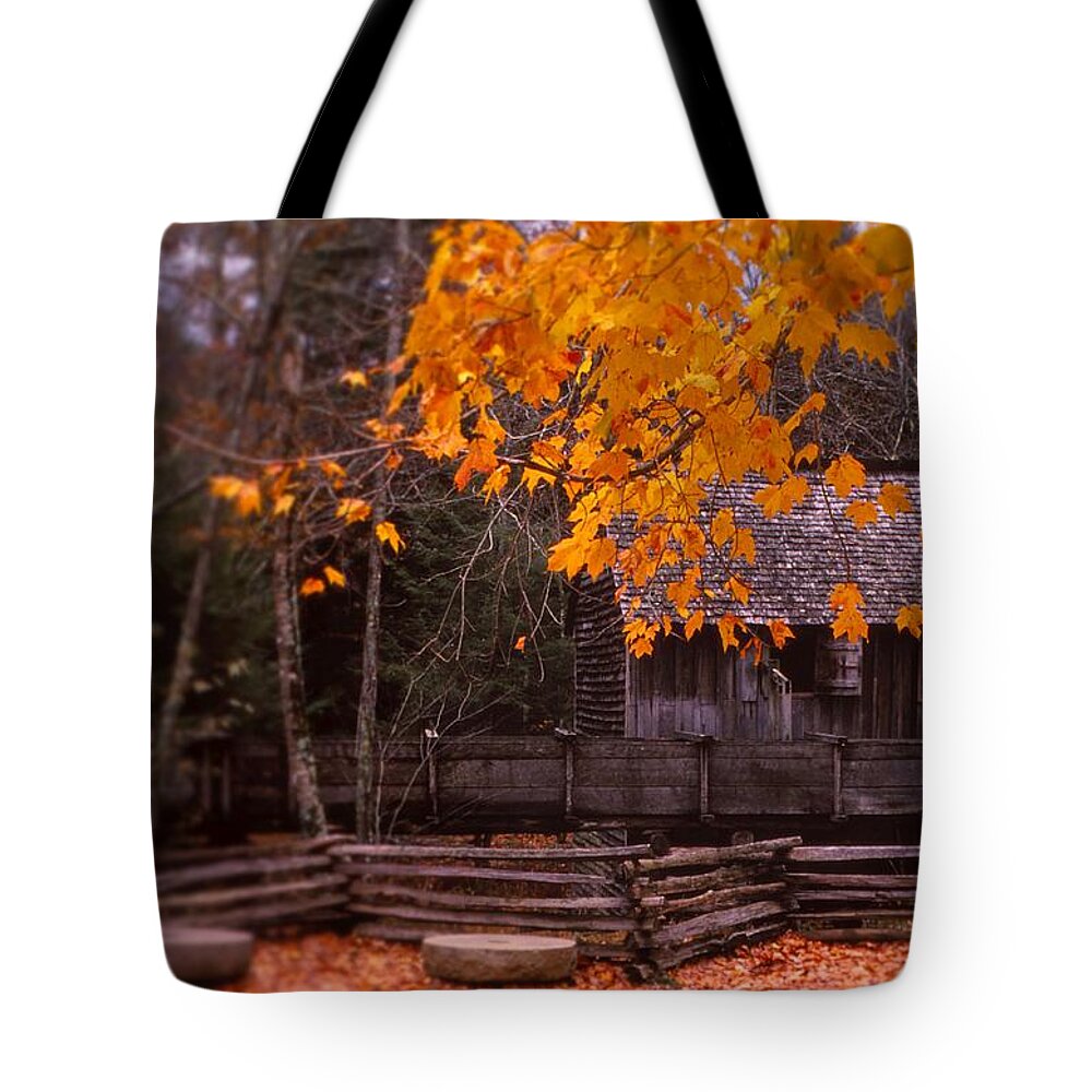 Fine Art Tote Bag featuring the photograph Millers Fall by Rodney Lee Williams