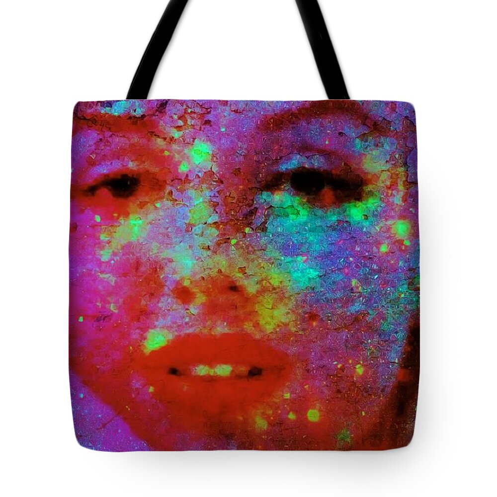 Marilyn Tote Bag featuring the photograph Million Light years from home by William Rockwell