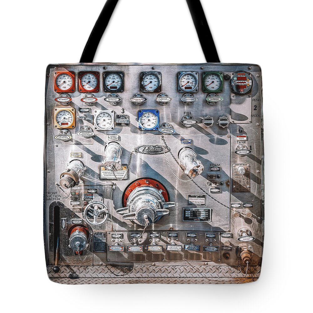 Fire Station Tote Bags