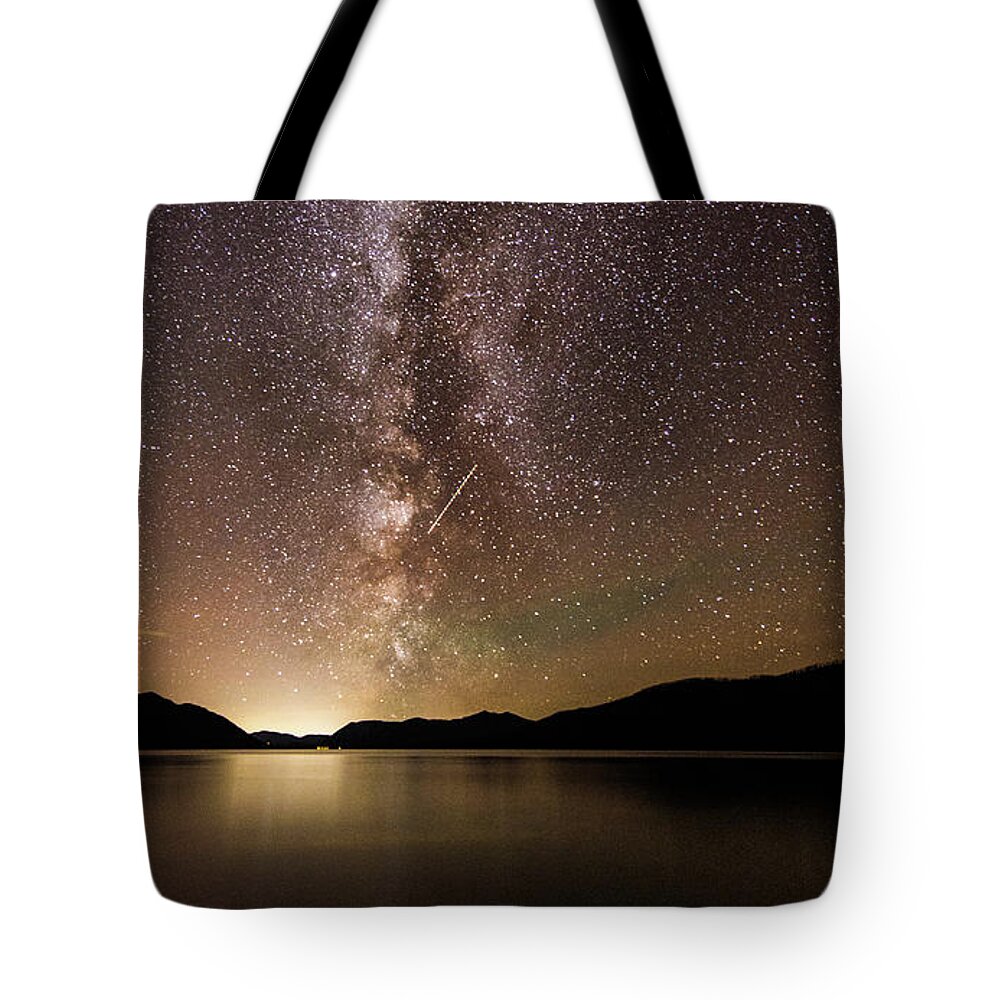 Night Tote Bag featuring the photograph Missing Dinner by Alex Lapidus
