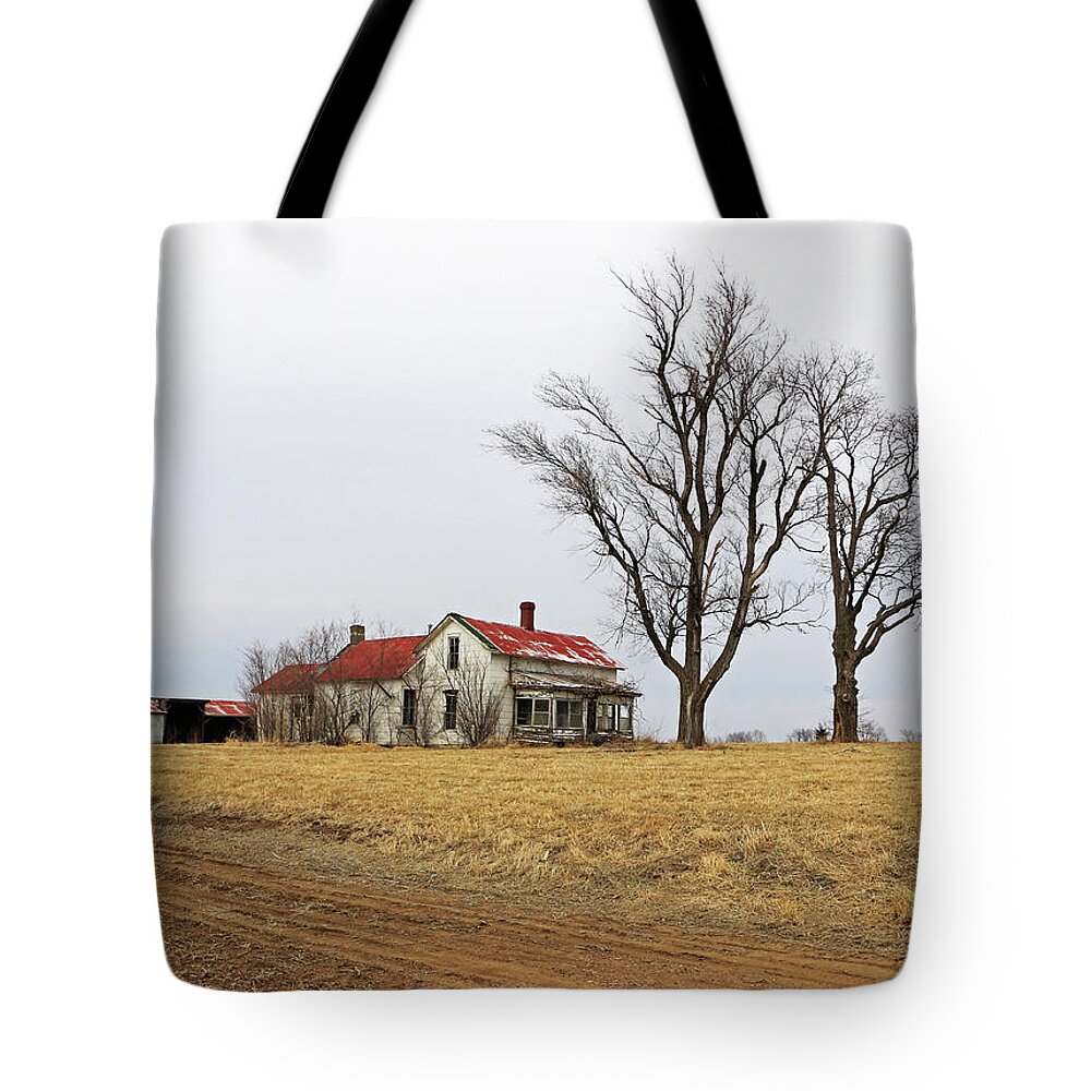 Barn Tote Bag featuring the photograph Missouri Silence by Christopher McKenzie