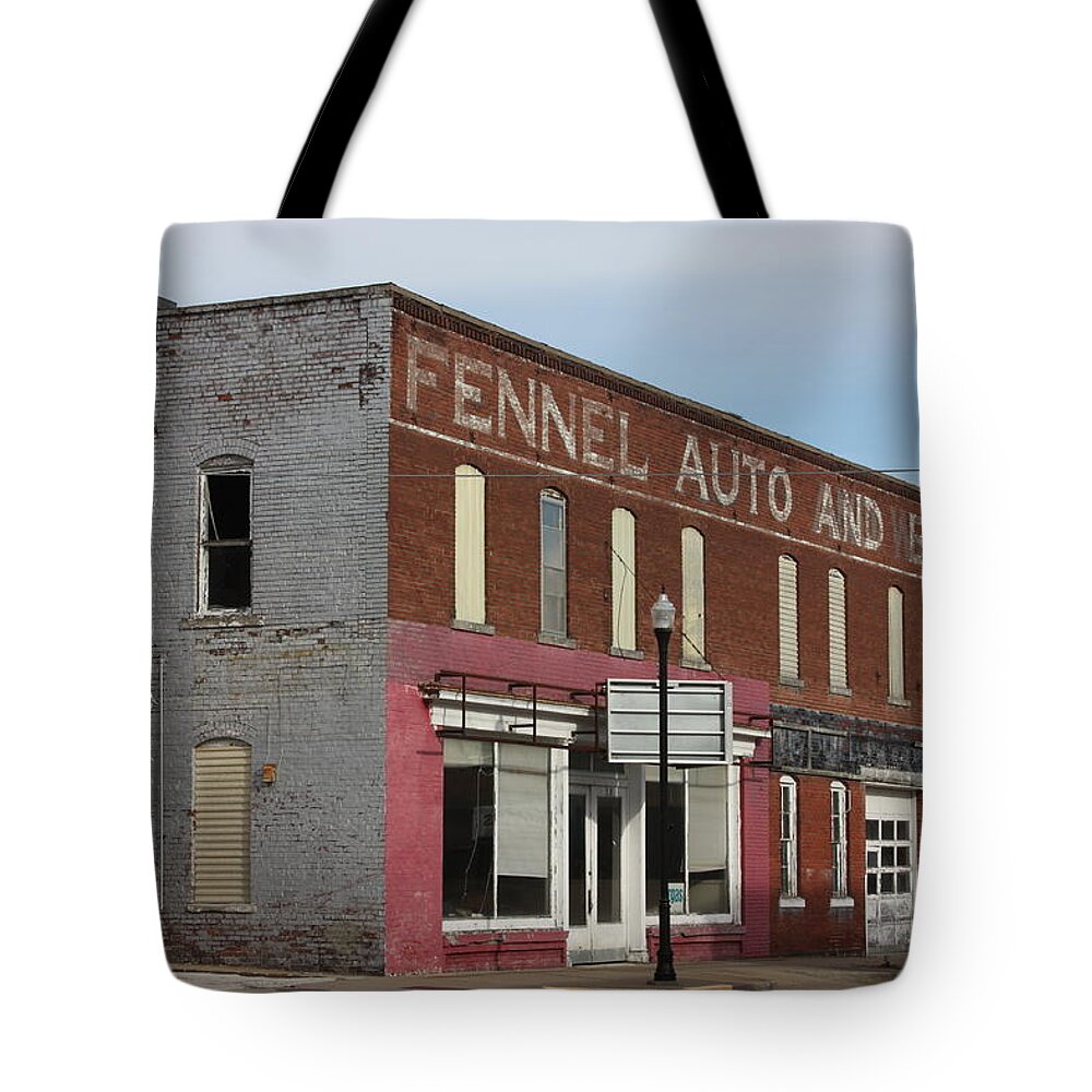 Fennel Tote Bag featuring the photograph Moberly by Kathryn Cornett