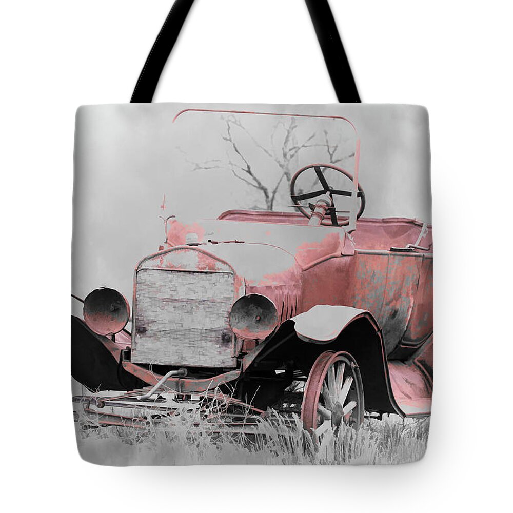 Ford Tote Bag featuring the photograph Model T Ford by Steve McKinzie
