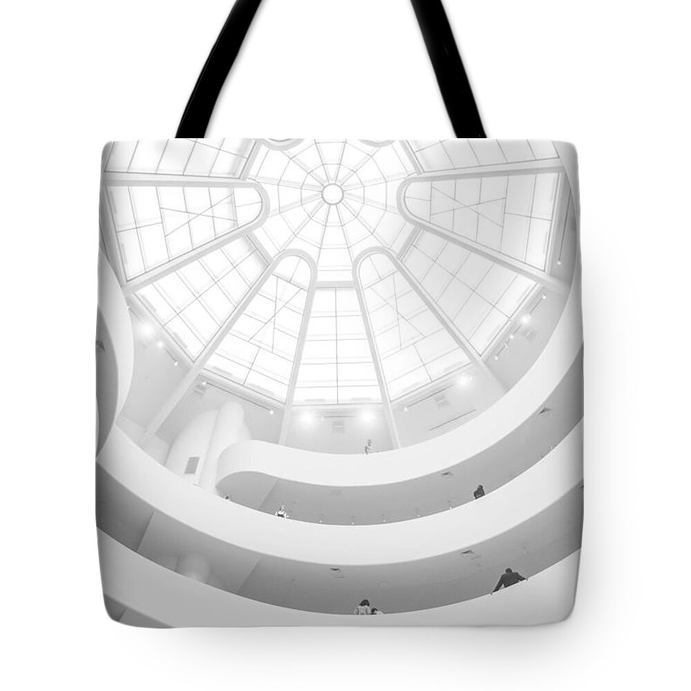 Architecture Tote Bag featuring the painting Modern Architectural Building Series -5 by Celestial Images