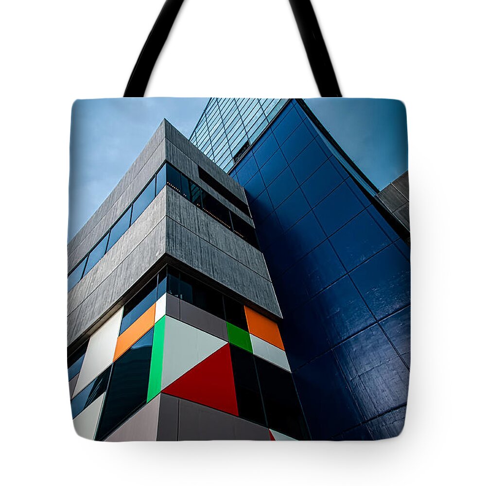 Architecture Tote Bag featuring the photograph Modern Architecture by Richard Macquade