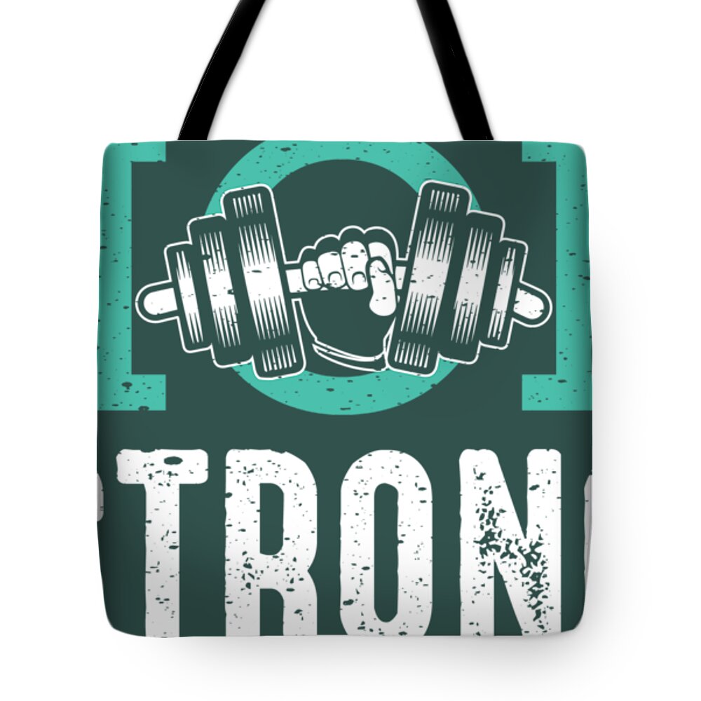 Tote Bag featuring the digital art Mom Strong by Top Tier