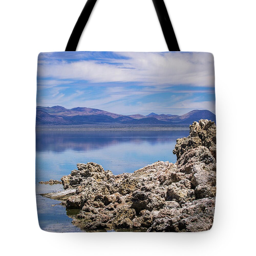  Tote Bag featuring the photograph Mono Lake by Anthony Michael Bonafede