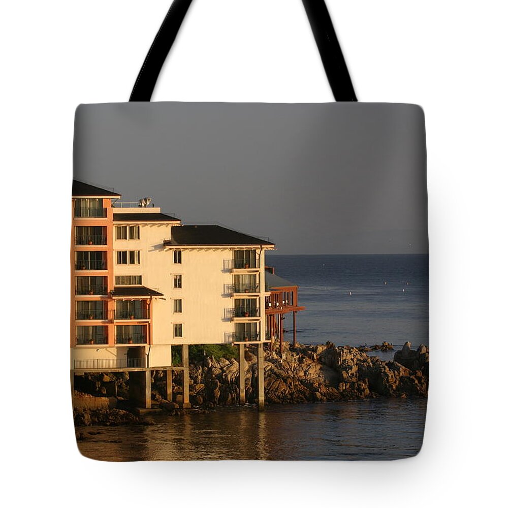 Monterey Tote Bag featuring the photograph Monterey, CA by Jeff Floyd CA