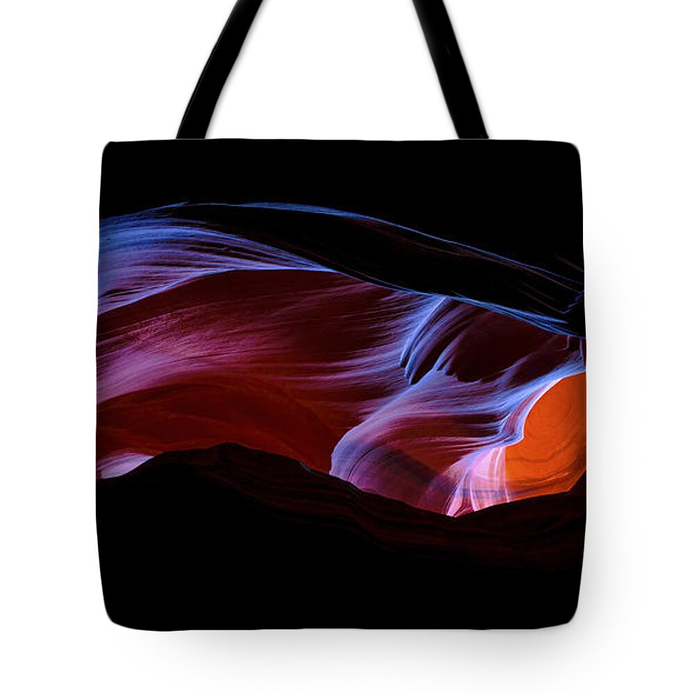 Monument Light Tote Bag featuring the photograph Monument Light by Chad Dutson