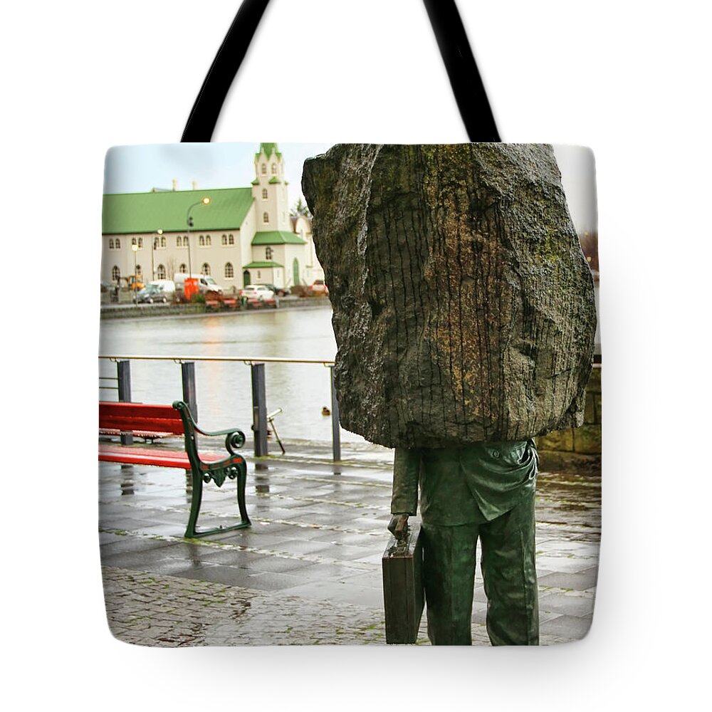 Monument To The Unknown Official Bureaucrat Tote Bag featuring the photograph Monument to the Unknown Official Bureaucrat 7203 by Jack Schultz