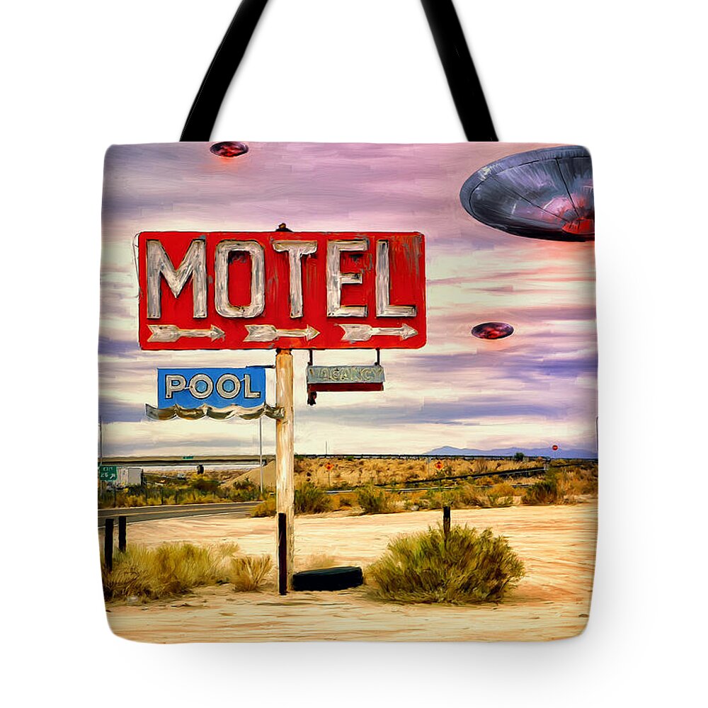 More Bloody Tourists Tote Bag featuring the painting More Bloody Tourists by Dominic Piperata