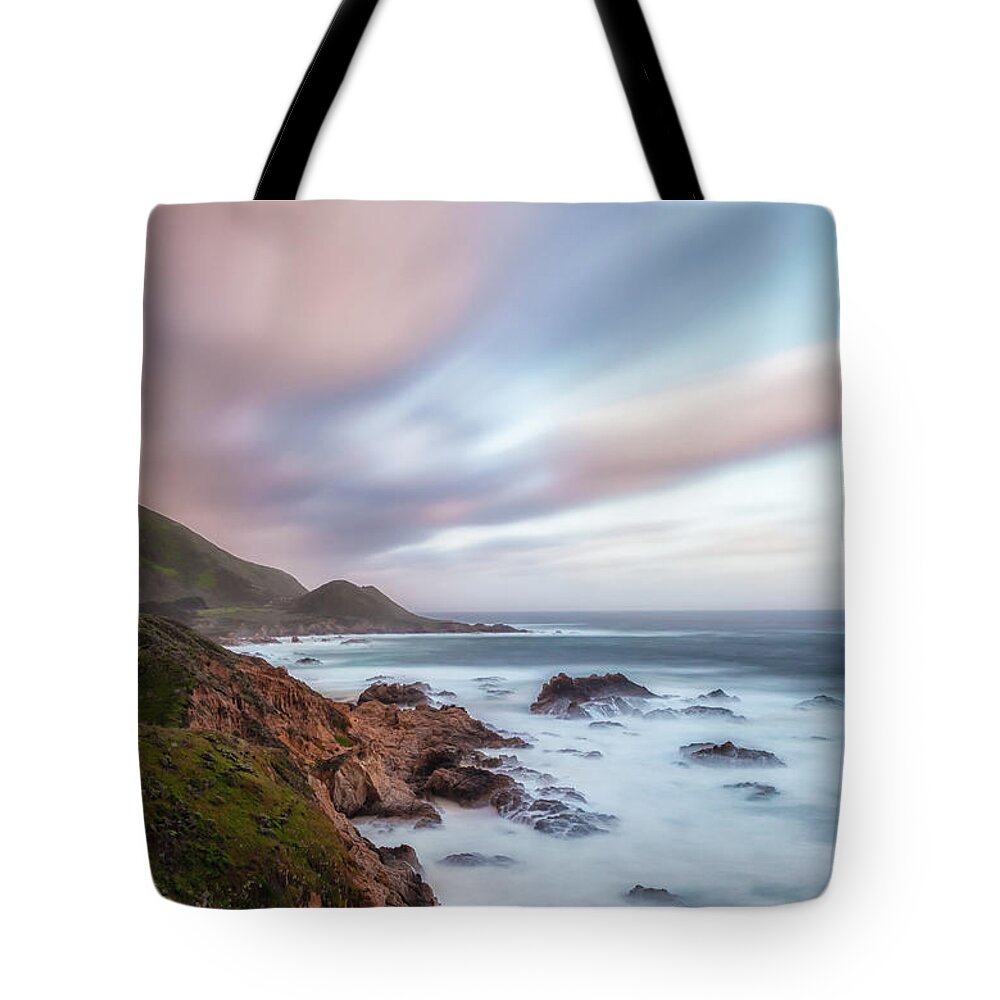 American Landscapes Tote Bag featuring the photograph Morning Clouds by Jonathan Nguyen