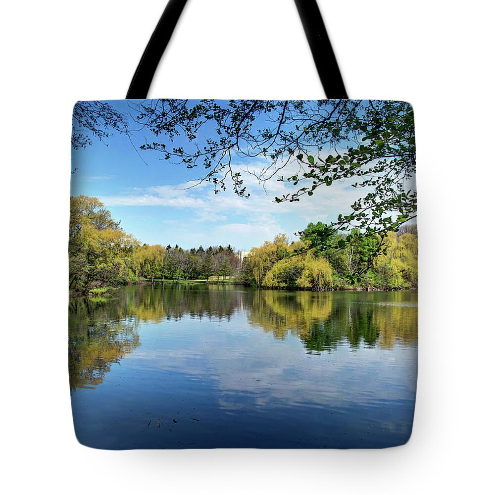 Zoo Tote Bag featuring the photograph Morning Glory by Deborah Klubertanz