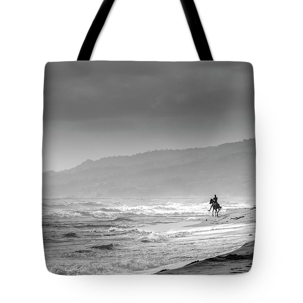  Tote Bag featuring the photograph Morning Ride by Hugh Walker