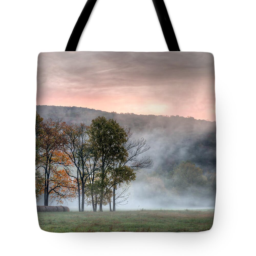 Arkansas Tote Bag featuring the photograph Morning Serenity by James Barber