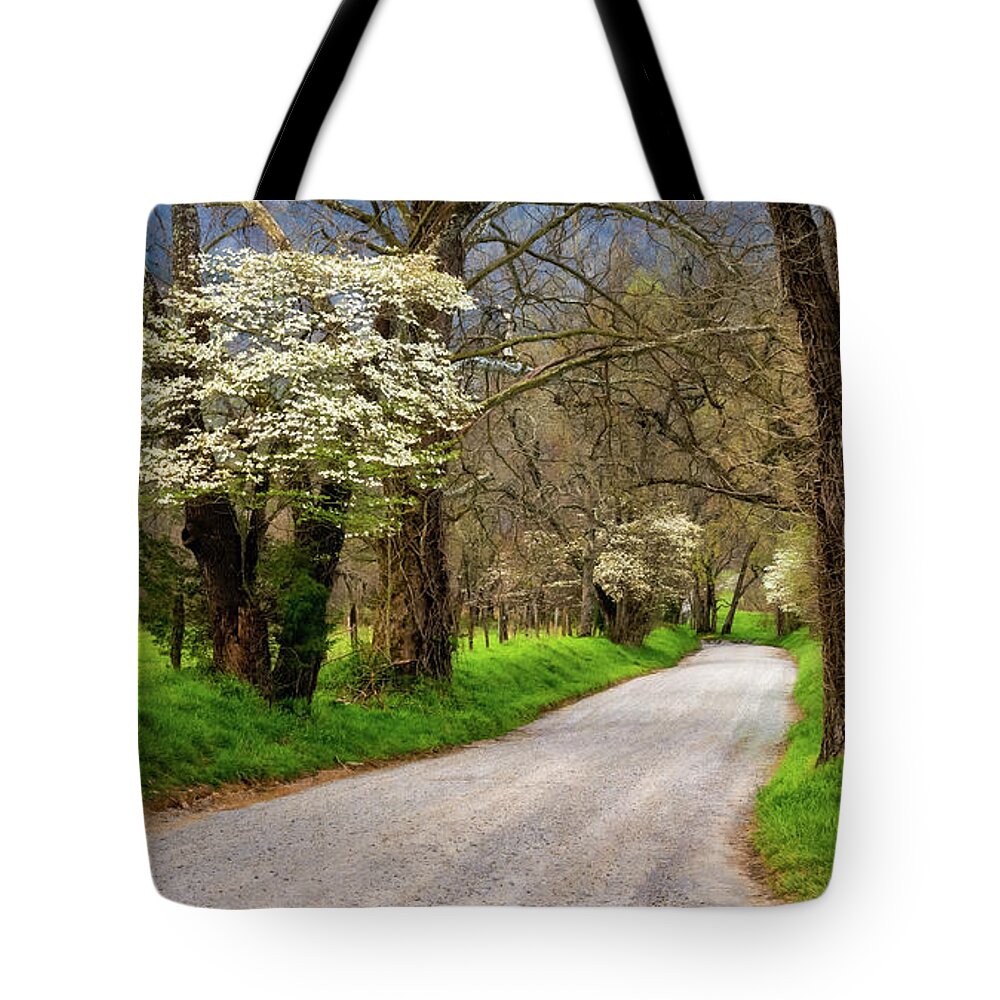 2016 Tote Bag featuring the photograph Morning Twilight on Sparks Lane by Kenneth Everett
