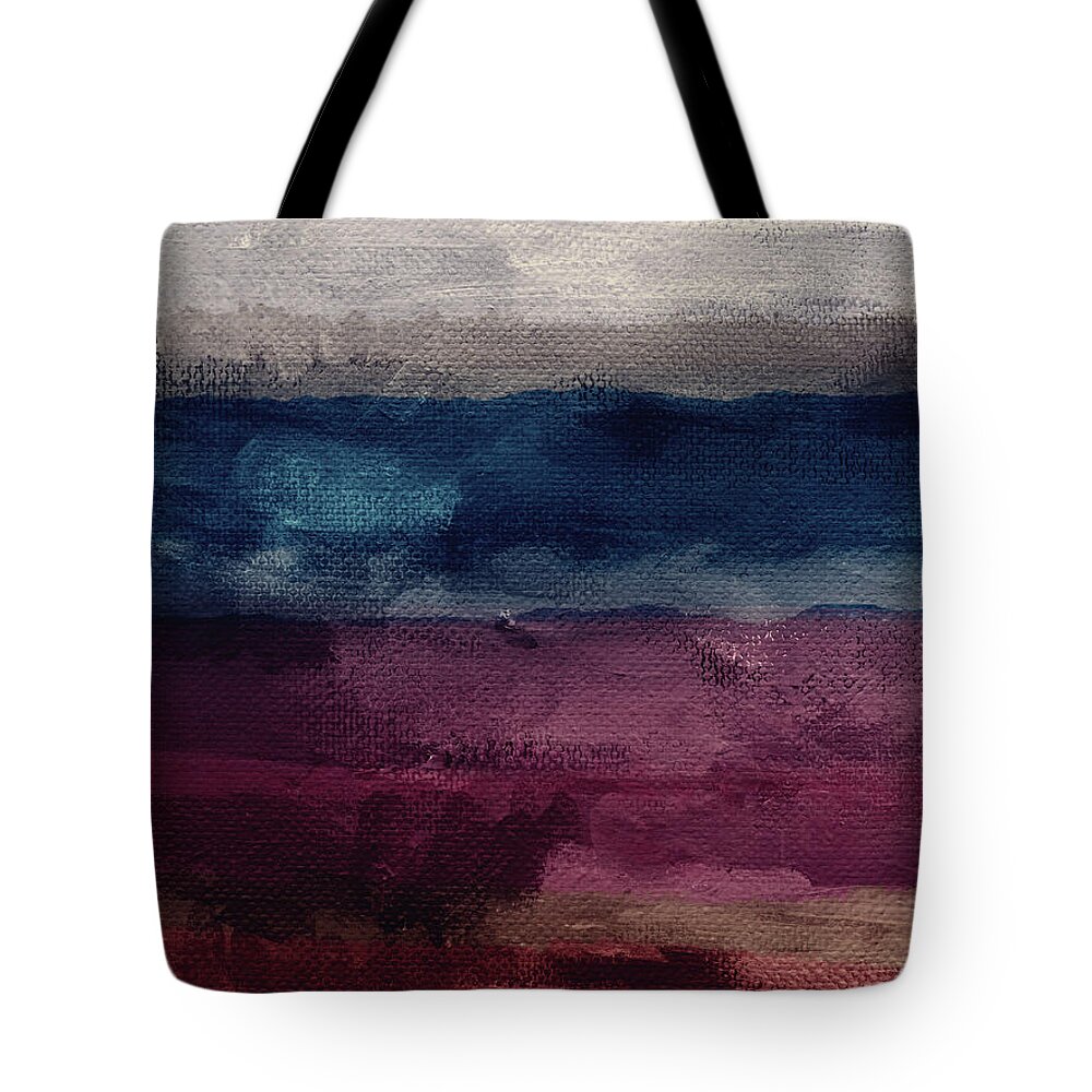Abstract Tote Bag featuring the painting Most Of All- Abstract Art by Linda Woods by Linda Woods