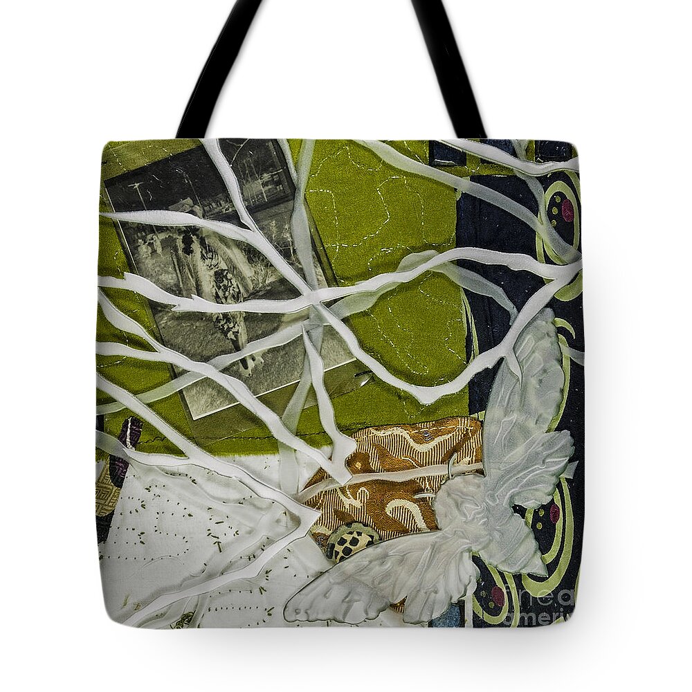 Red Tote Bag featuring the photograph Remembrance I by Alone Larsen