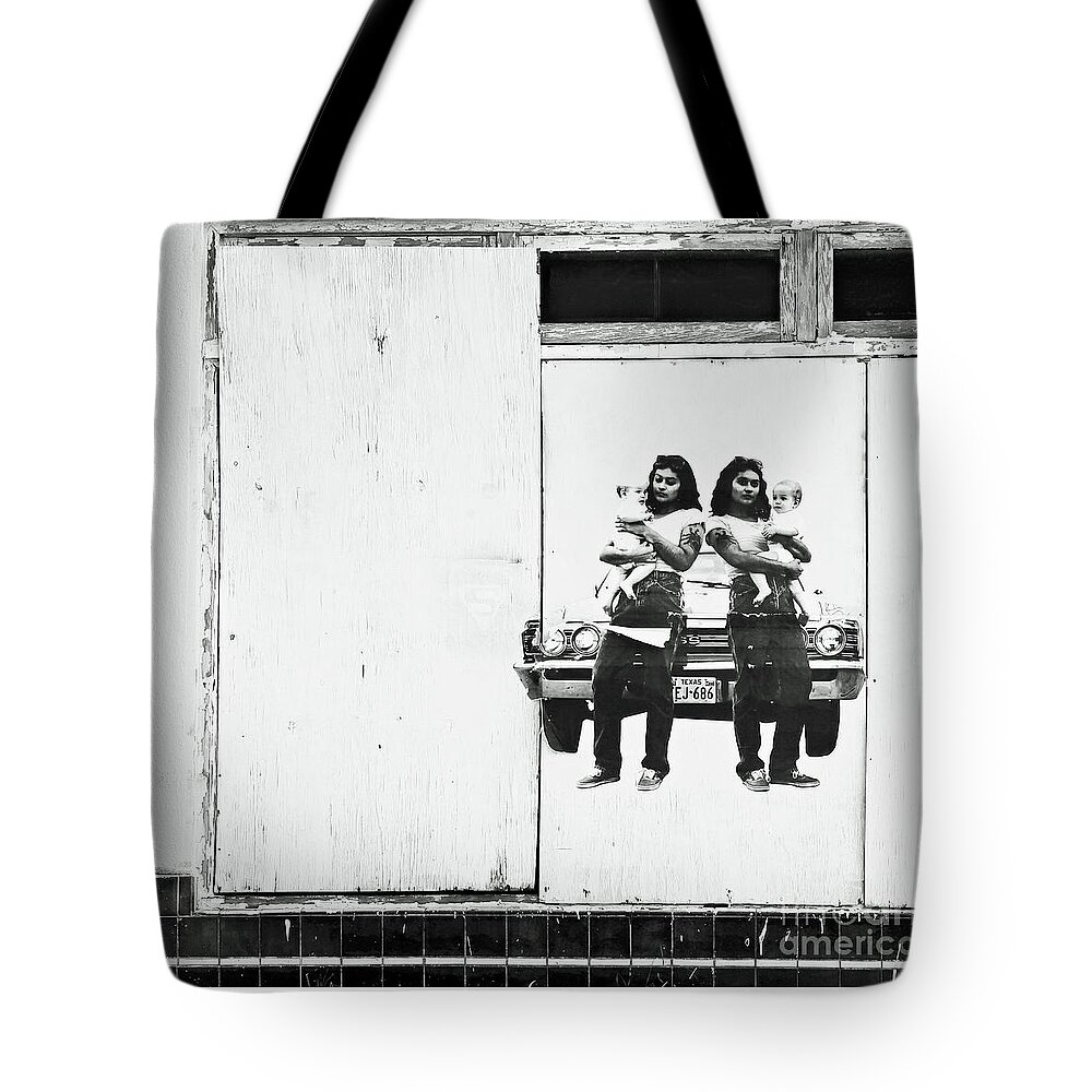 Architectural Decay Tote Bag featuring the photograph Double Trouble by Joe Pratt