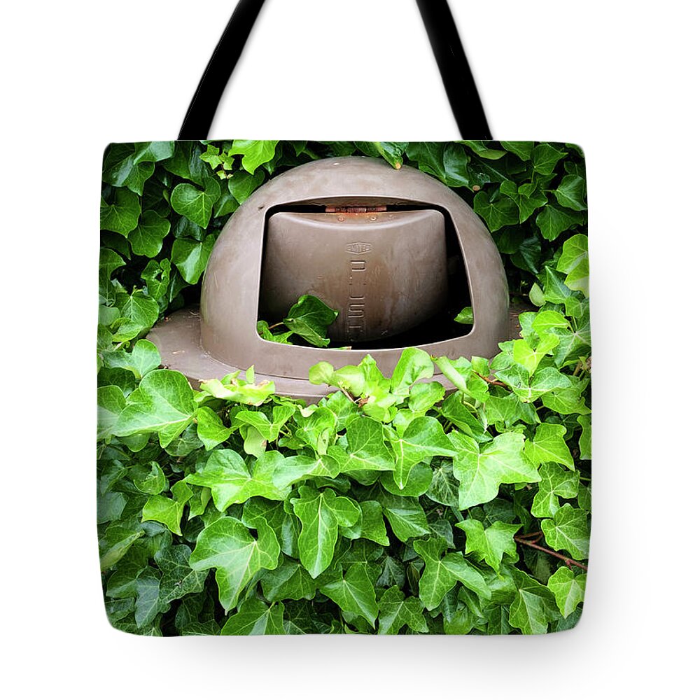 Ivy Tote Bag featuring the photograph Mother Nature Most Always Wins by Mary Lee Dereske