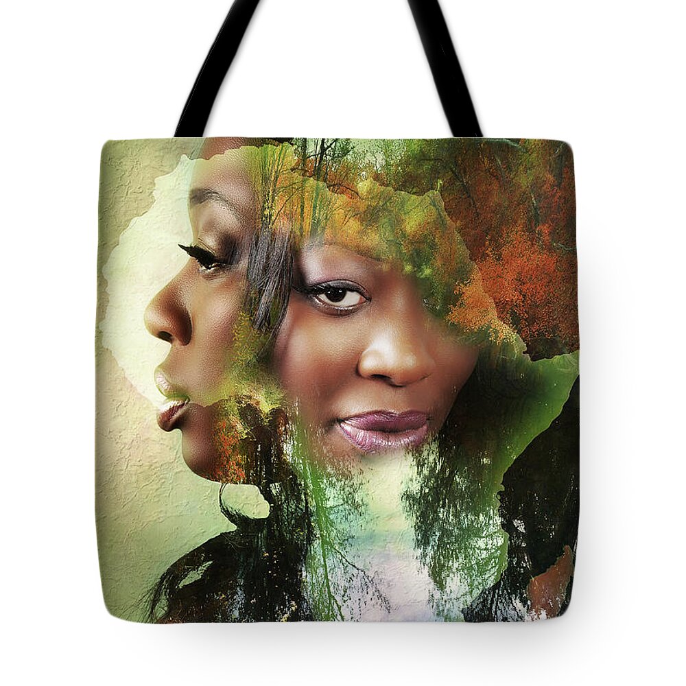 Africa Tote Bag featuring the photograph Mother Nature by Reynaldo Williams