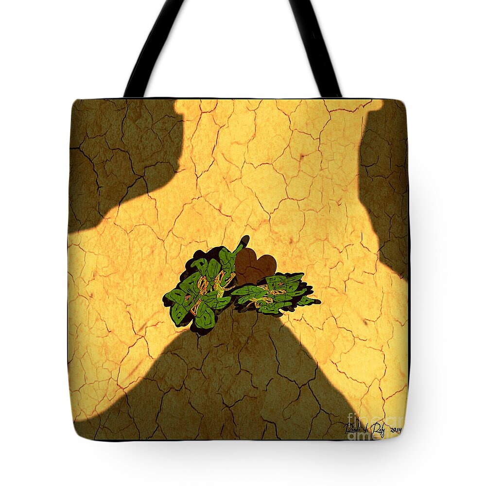 Oak Tote Bag featuring the digital art Mothers Oak by Rindi Rehs