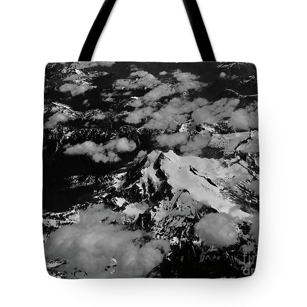 Mountains Tote Bag featuring the photograph Mountain Above by Dennis Richardson