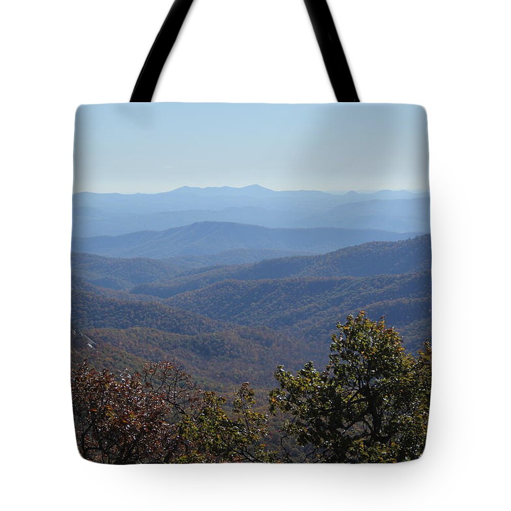 Mountains Tote Bag featuring the photograph Mountain Landscape 4 by Allen Nice-Webb
