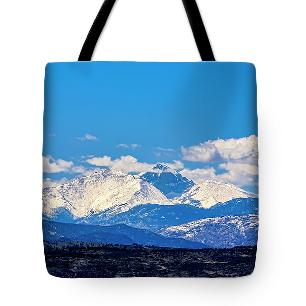 Jon Burch Tote Bag featuring the photograph Mountain Snow by Jon Burch Photography