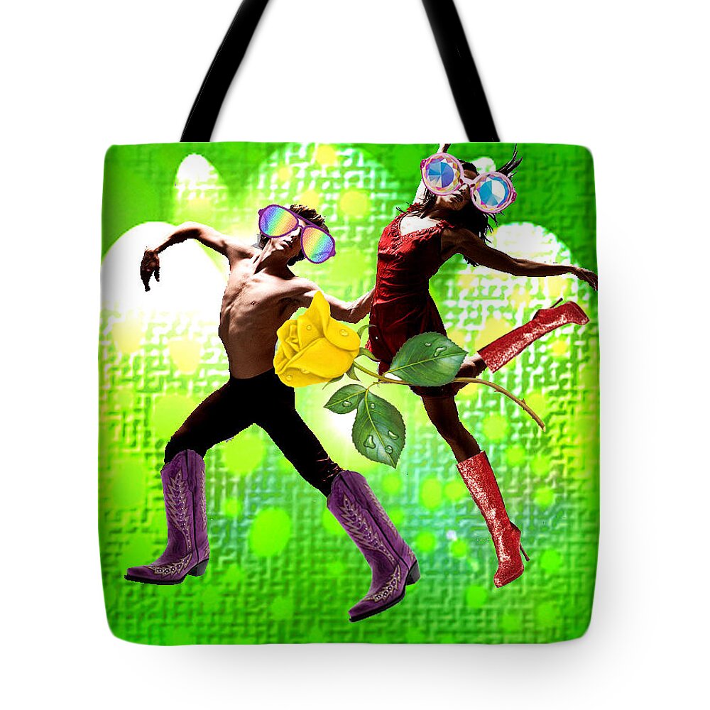 Moveonupart! Archives: Moveonupart! 6 Abstract By Artist Muscian Jacob Kane Kanduch -- Omnetra Tote Bag featuring the digital art MoveOnUpArt Archives MoveOnUpArt 6 by MovesOnArt Jacob