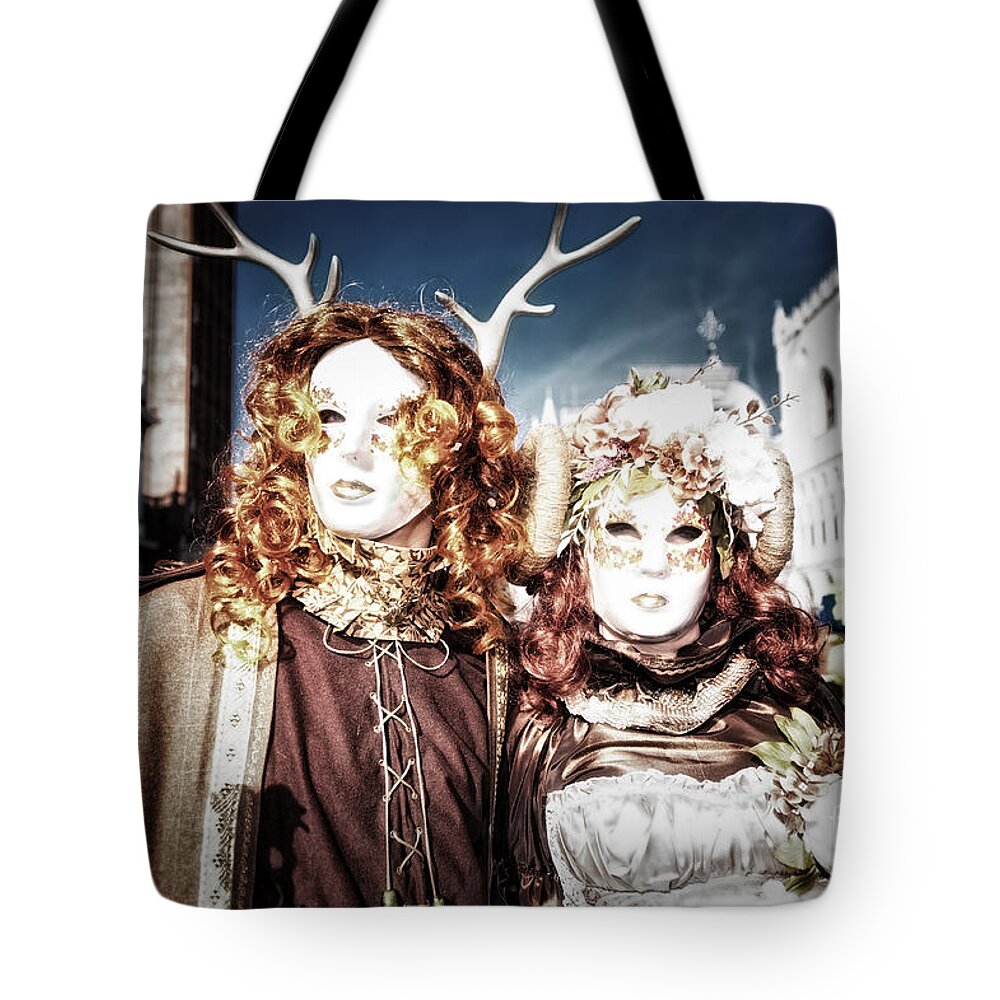 2 0 1 6 Tote Bag featuring the photograph Mr and Mrs Deer bypass by Jack Torcello