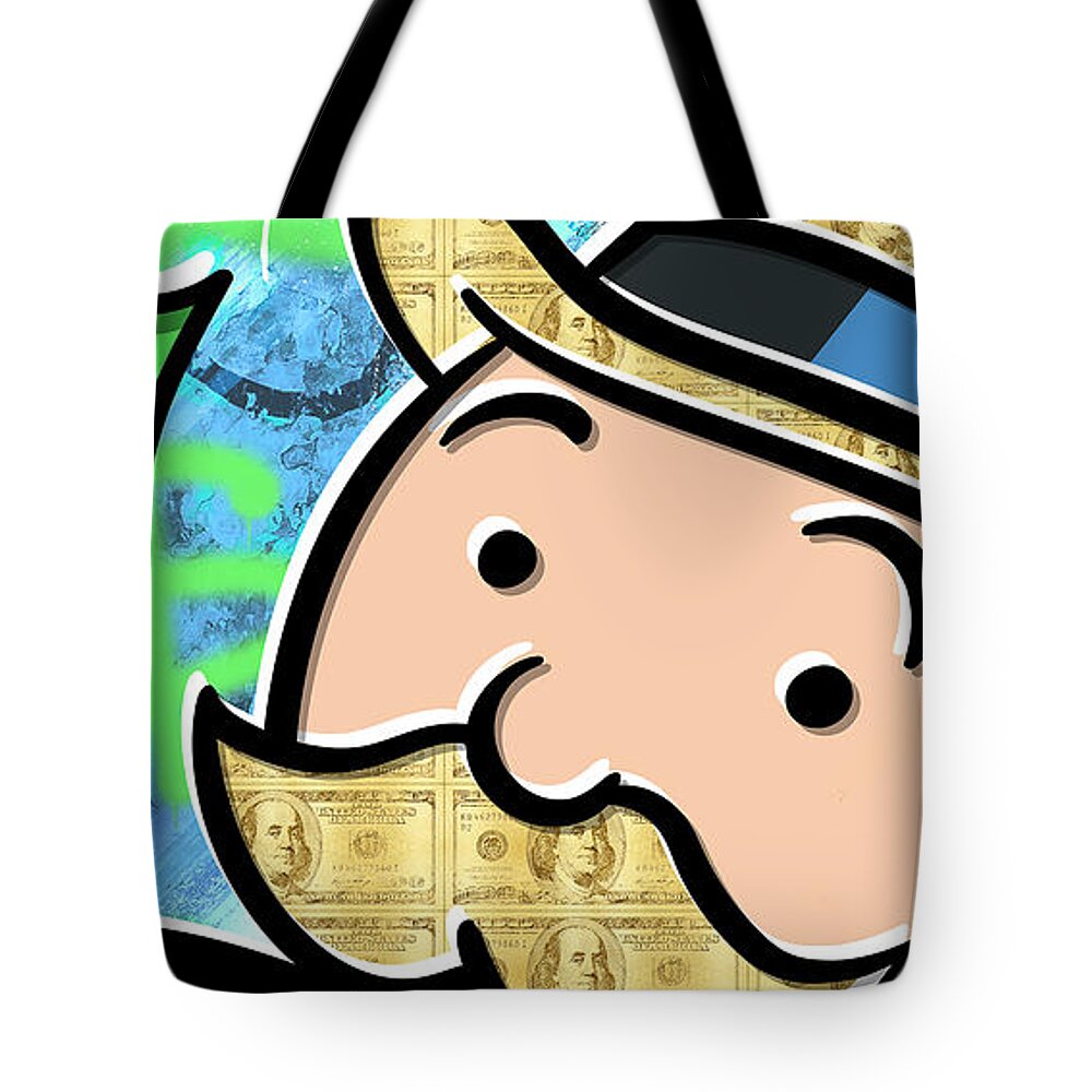 Monopoly Money Tote Bags