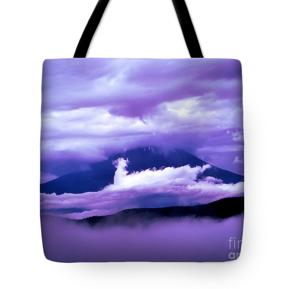 Mt Fuji Tote Bag featuring the photograph Mt Fuji by Yvonne Johnstone