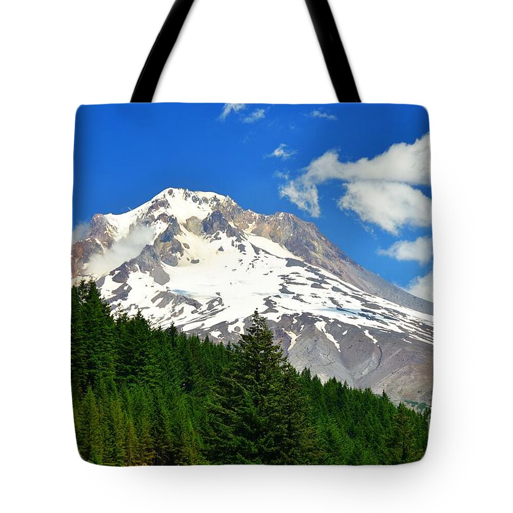 Mt Hood Tote Bag featuring the photograph Mt Hood by Scott Cameron