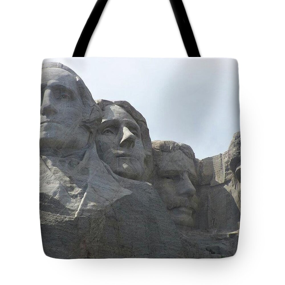 National Monument Tote Bag featuring the photograph Mt. Rushmore 2 by Ali Baucom